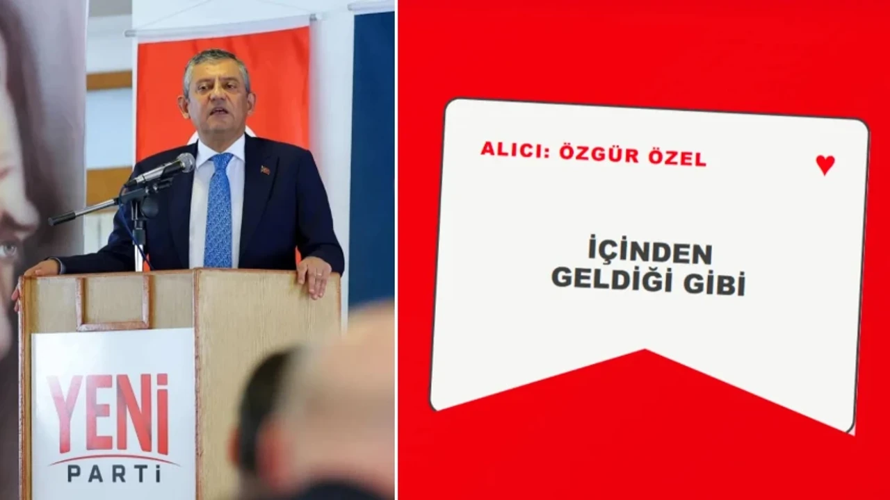 Yeni Parti'nin sitesine eklendi; halk, Özgür Özel’e mektup yazıyor
