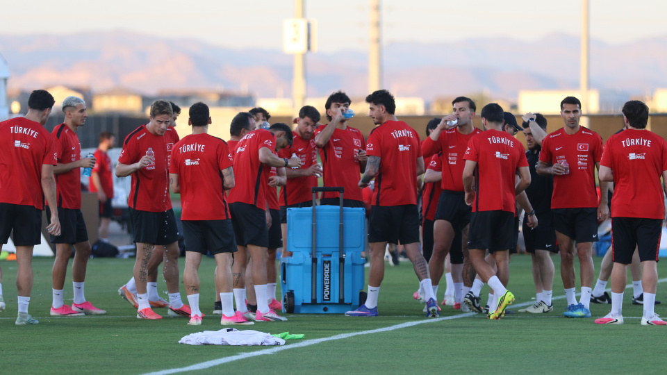 A Milli Futbol Takımı, Arizona'daki son antrenmanını gerçekleştirdi!