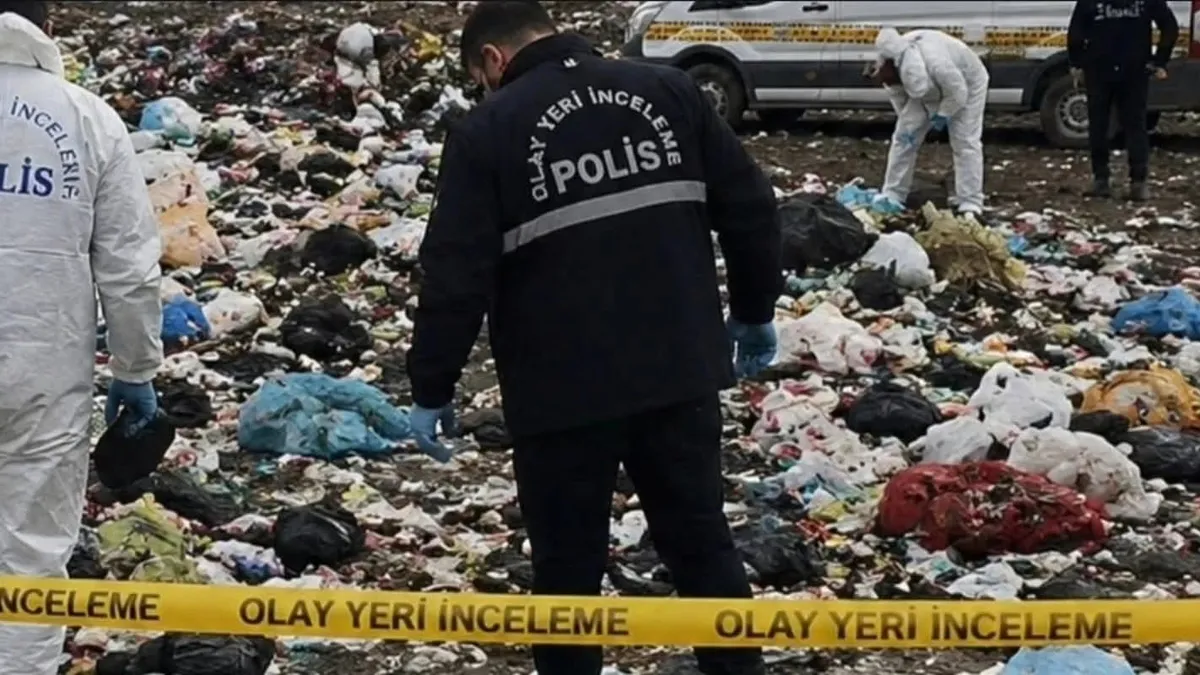 Çöplükte yeni doğmuş erkek bebek cesedi bulundu