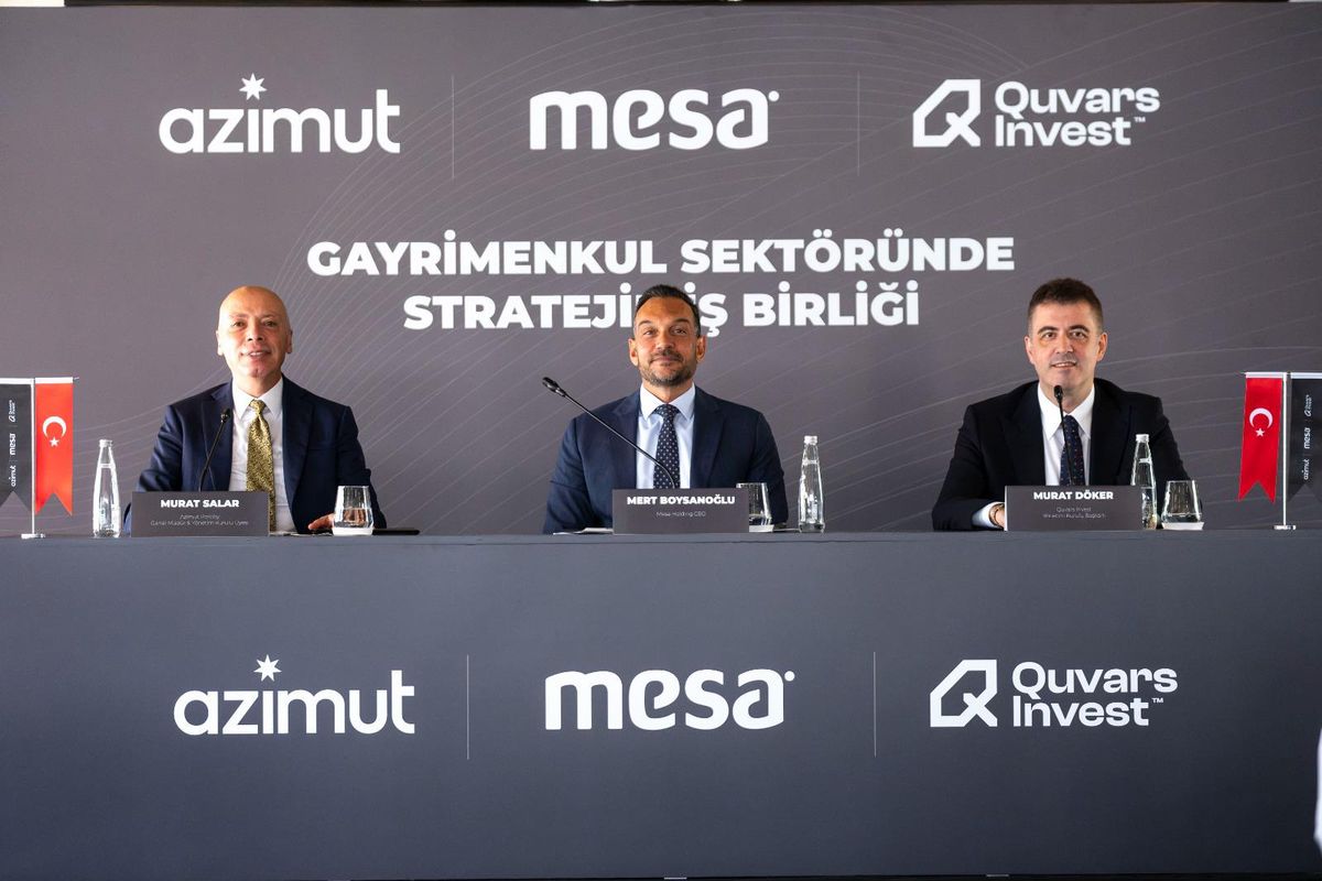 Azimut Portföy, Mesa ve Quvars Invest’den Gayrimenkul Sektöründe Stratejik İş Birliği
