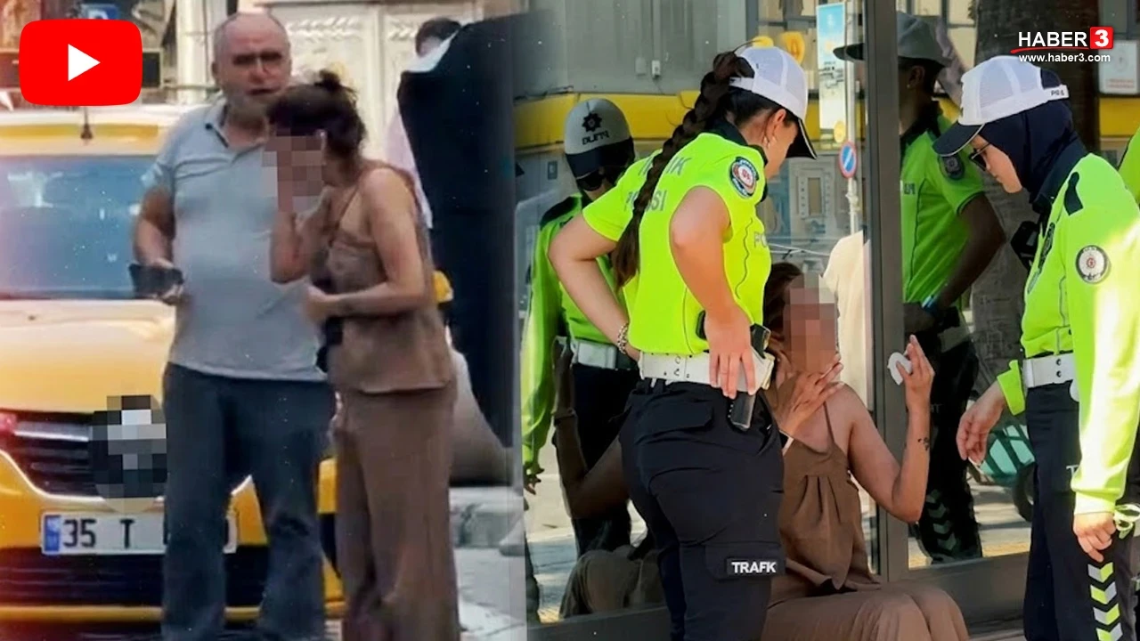 Taksici ve yolcu arasında tekme tokat güzergah kavgası: Sürücü karakola, yolcu hastaneye!