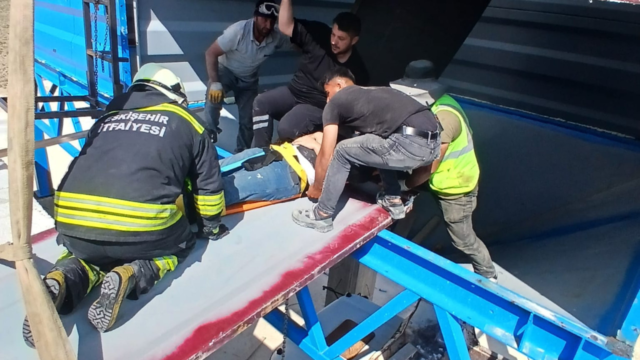 Eskişehir'de maden ocağında iş kazası: 2 yaralı var