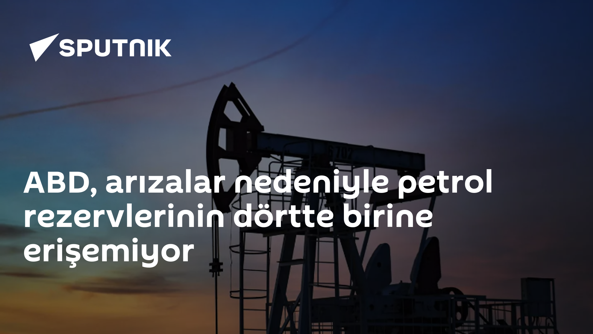 ABD, arızalar nedeniyle petrol rezervlerinin dörtte birine erişemiyor