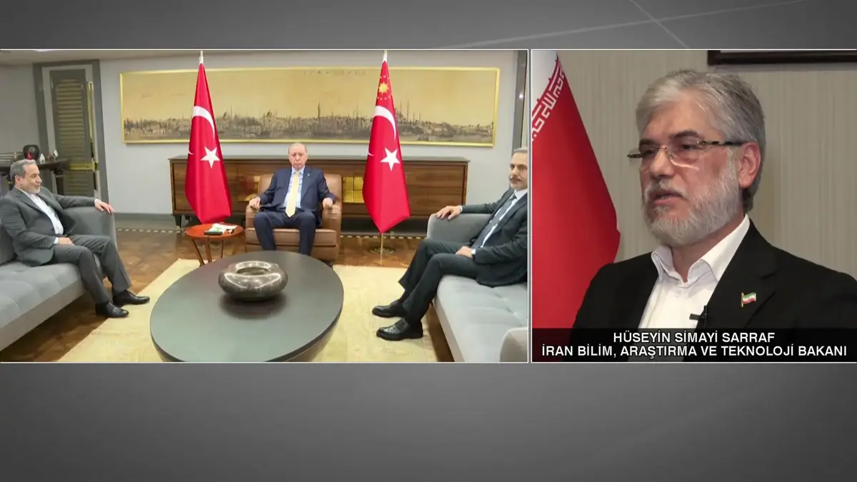 İran’ın 60 günlük stratejisi ne olacak? İranlı Bakan Hüseyin Simayi Sarraf CNN TÜRK’e konuştu: "Cumhurbaşkanı Erdoğan ve Türk halkına teşekkür ederiz"