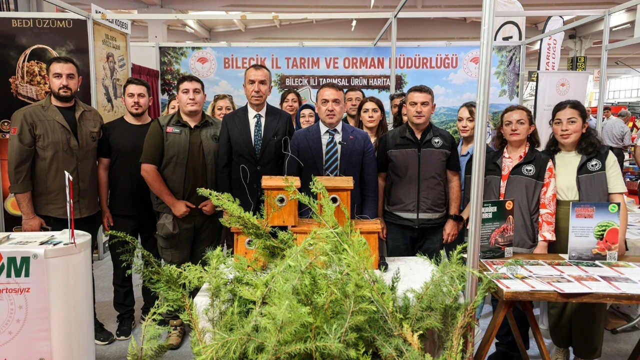 Bilecik'te 1. Tarım ve Hayvancılık Fuarı ziyaretçilerine kapılarını açtı