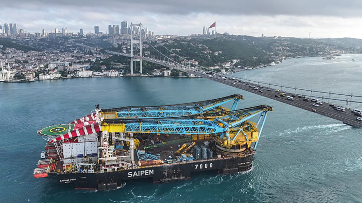 İstanbul’da deniz trafiğinde ulaşım durdu: Sebebi dünyanın 3. büyüğü!
