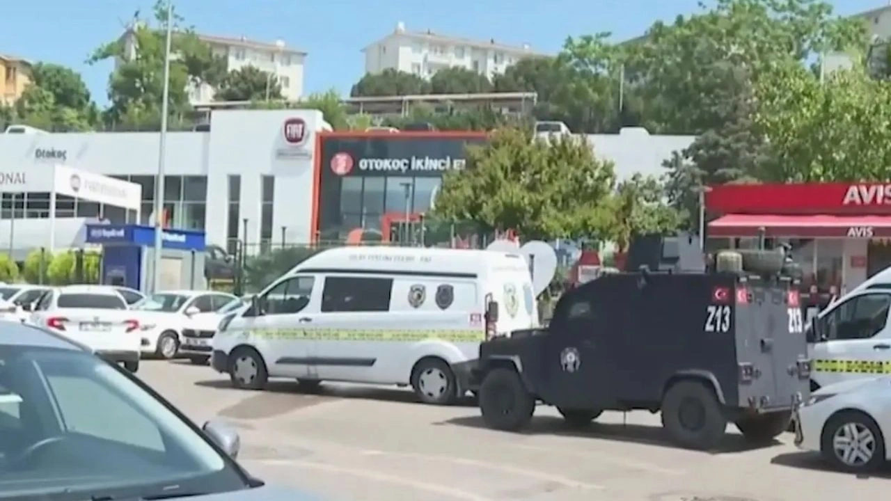 Otokoç'a silahlı saldırı kameralara yansıdı: 5 şüpheli gözaltına alındı