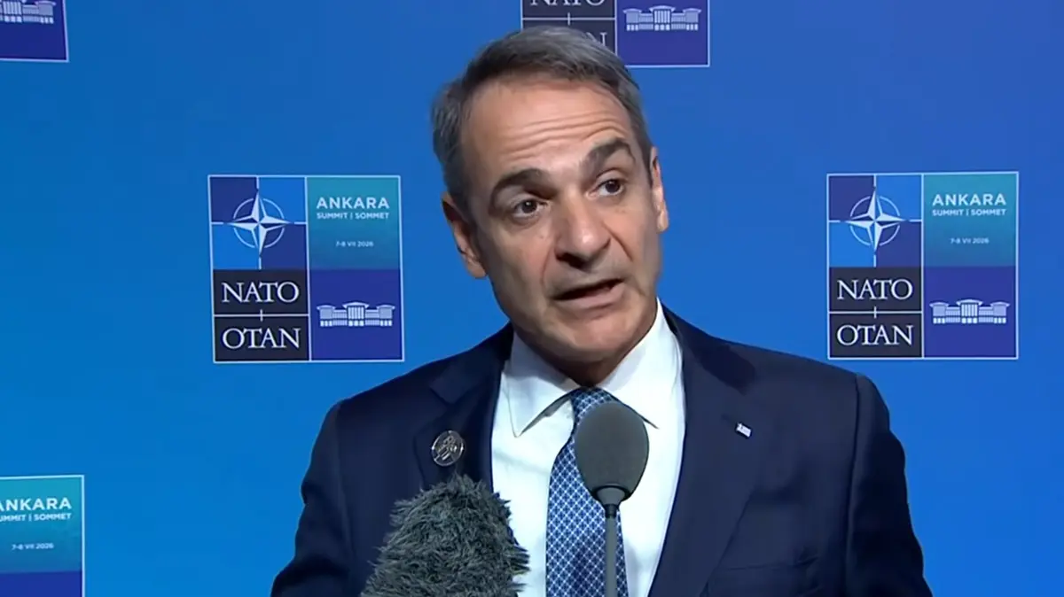 Ankara'da Miçotakis'e F-35 sorusu! Kaçamak cevap