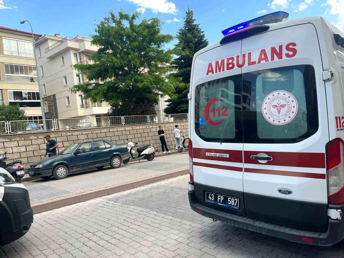 Tavşanlı'da trafik kazası, 1 yaralı