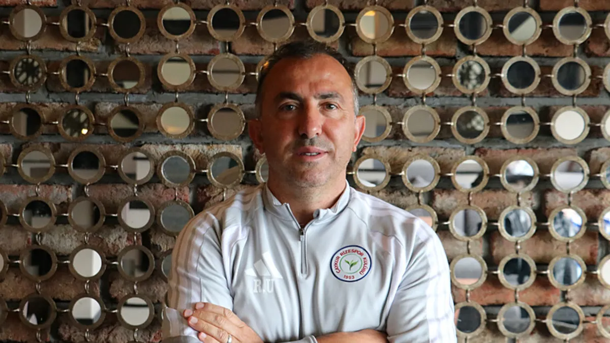 Recep Uçar'ın hedefi Çaykur Rizespor'u geçen sezonun üzerine taşımak!