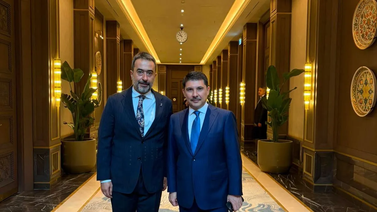 AK Parti Ankara İl Başkanı Hakan Han Özcan'dan Hasan Doğan'a vefa dolu teşekkür
