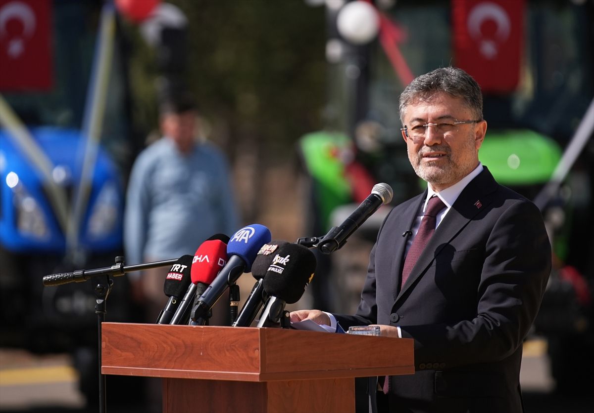 Tarım ve Orman Bakanı Yumaklı Uşak'ta konuştu Açıklaması