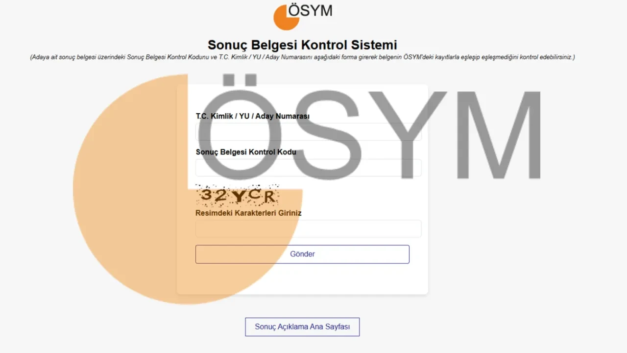 YKS 2026 sonuçları açıklandı mı? TYT, AYT, YDT sonuc.osym.gov.tr sonuç sorgulama erkanı...