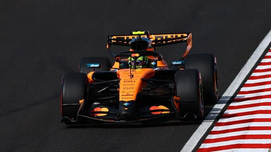 Formula 1'de sezonun 11. yarışı Macaristan Grand Prix'sini Lando Norris kazandı