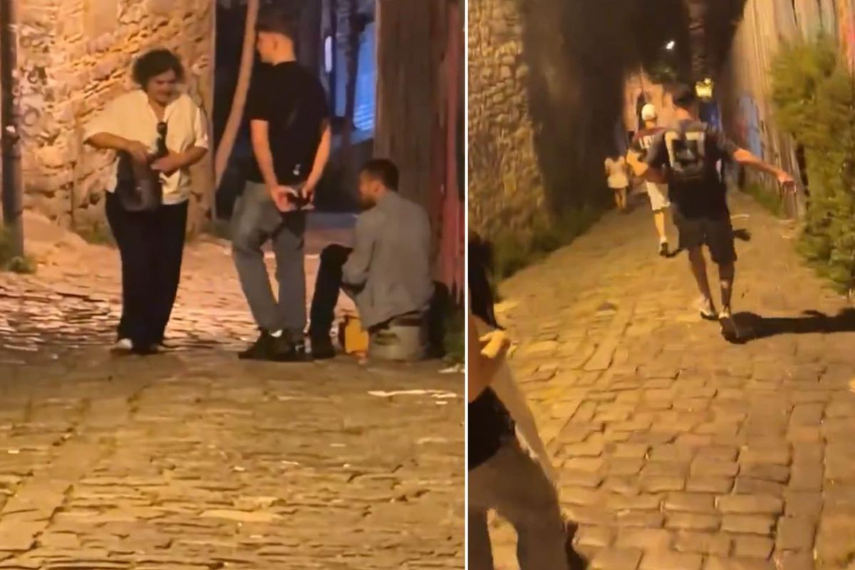 Görüntü İstanbul'dan! Yine birileri adına utandık