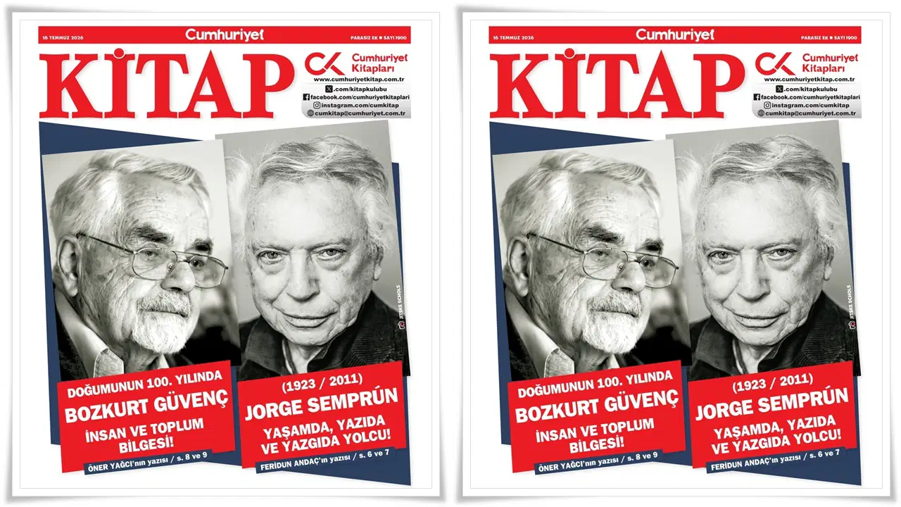 YARIN günlerden Cumhuriyet Kitap! Sayı 1900! / 16 Temmuz 2026