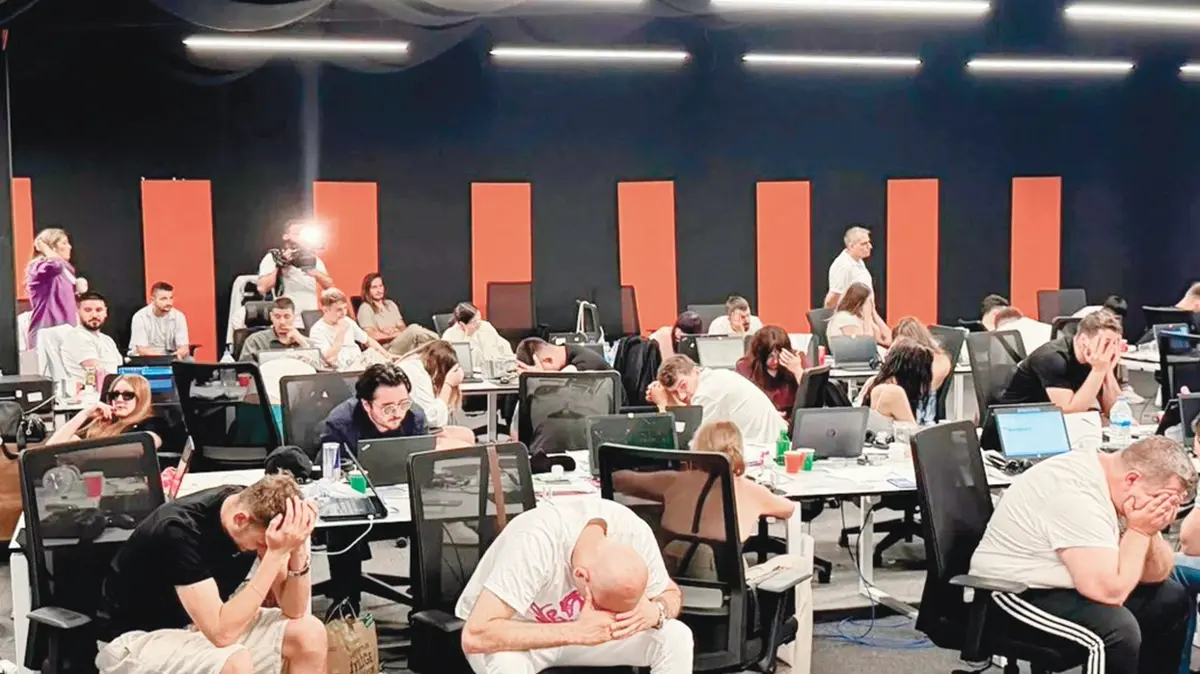 Avrupa'yı Maslak'ta çarptılar