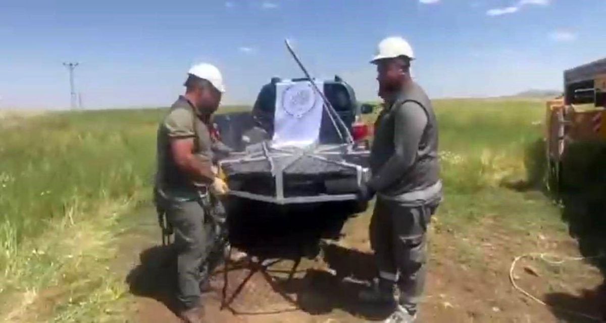 Şırnak'ta göç yolundaki leyleklere güvenli yuva