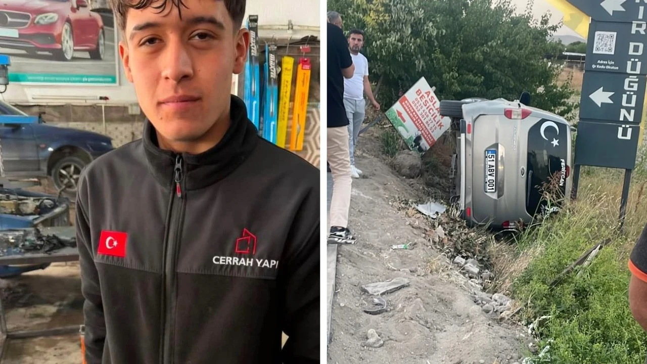 Feci kaza: 16 yaşındaki motosiklet sürücüsü yaşamını yitirdi