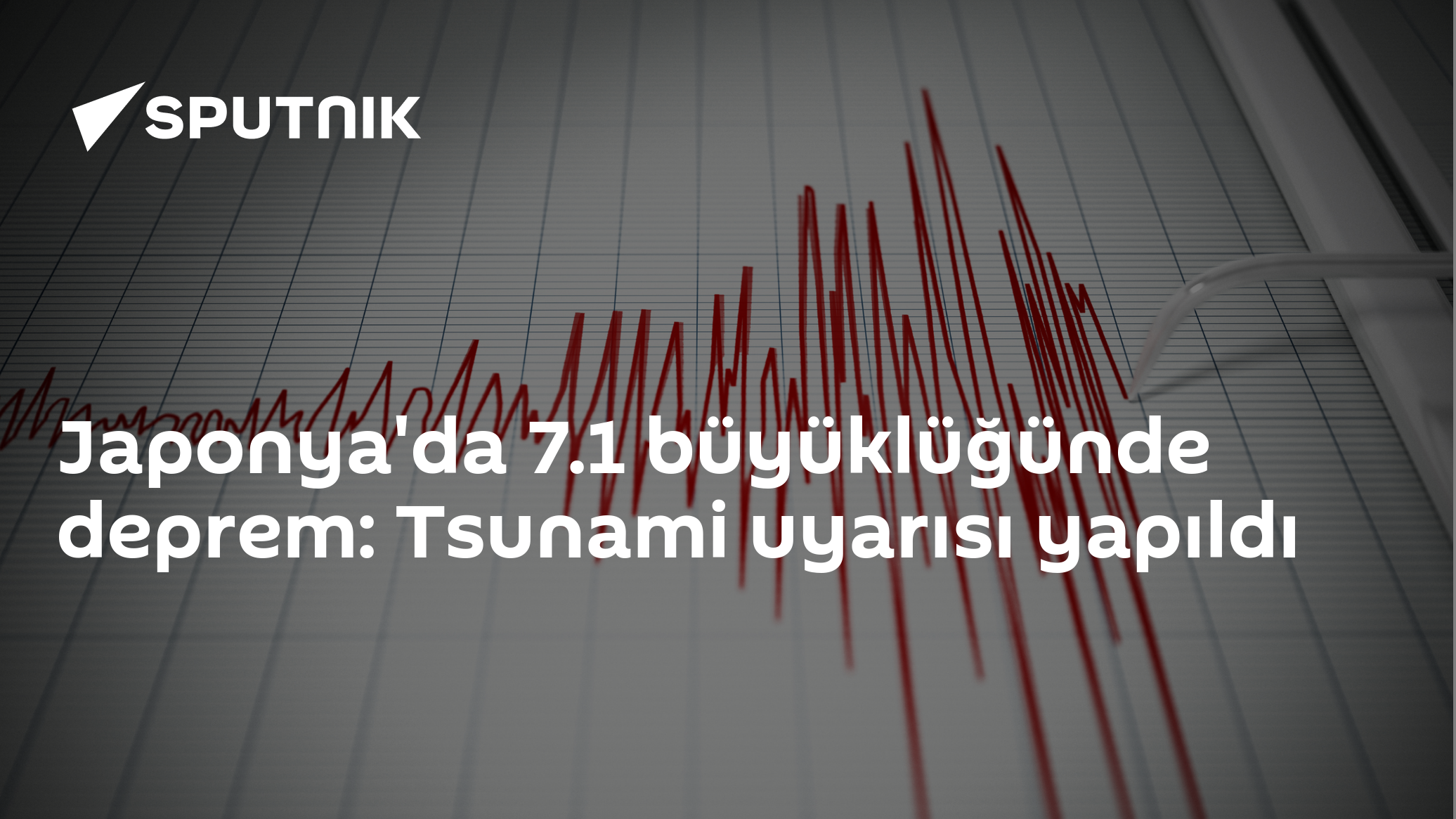 Japonya'da 7.1 büyüklüğünde deprem: Tsunami uyarısı yapıldı