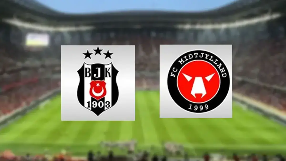 Beşiktaş - Midtjylland maçında ilk düdük çaldı