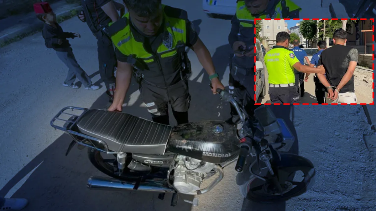 Karaman'da polisin "dur" ihtarına uymadı: Motosiklet sürücüsüne 611 bin lira ceza kesildi!