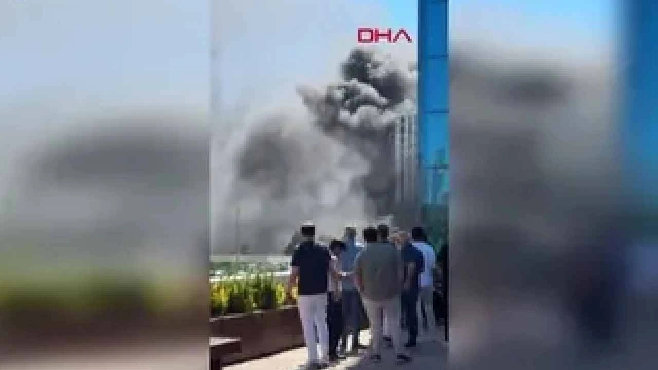 Son dakika | Maltepe'de inşaatta yangın! Dumanlar gökyüzünü kapladı