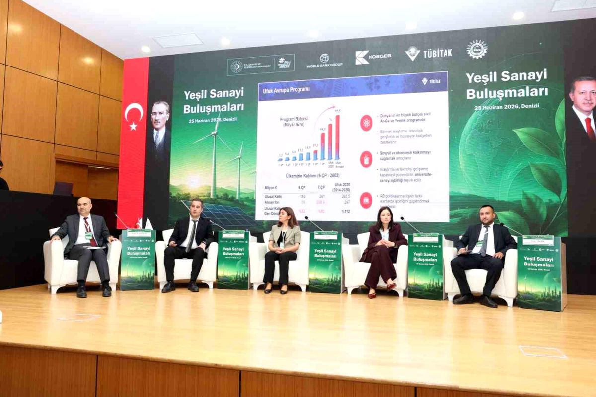 Denizli Organize Sanayi Bölgesi 'Yeşil Sanayi Buluşmaları'na ev sahipliği yaptı