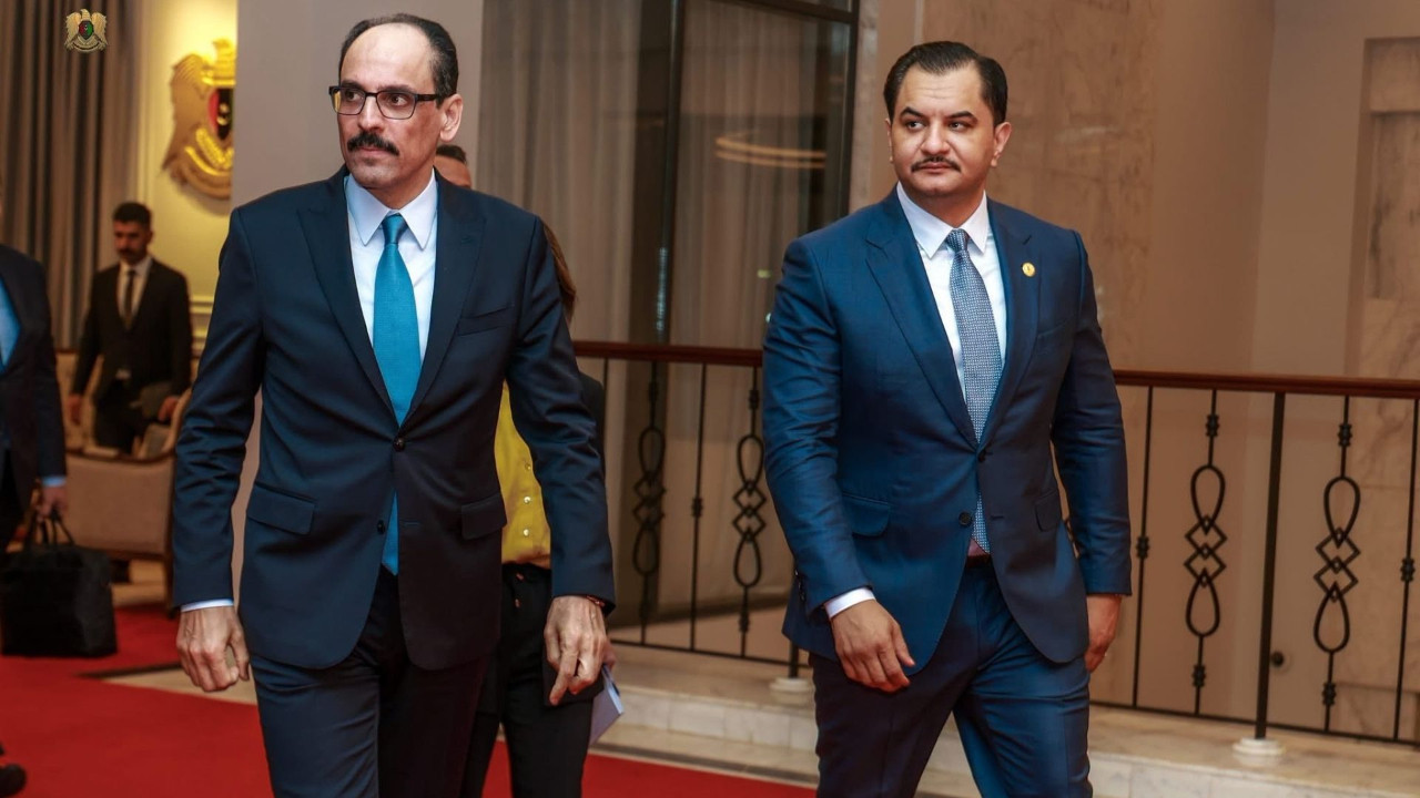MİT Başkanı Kalın, Bingazi’de Haftar ile görüştü