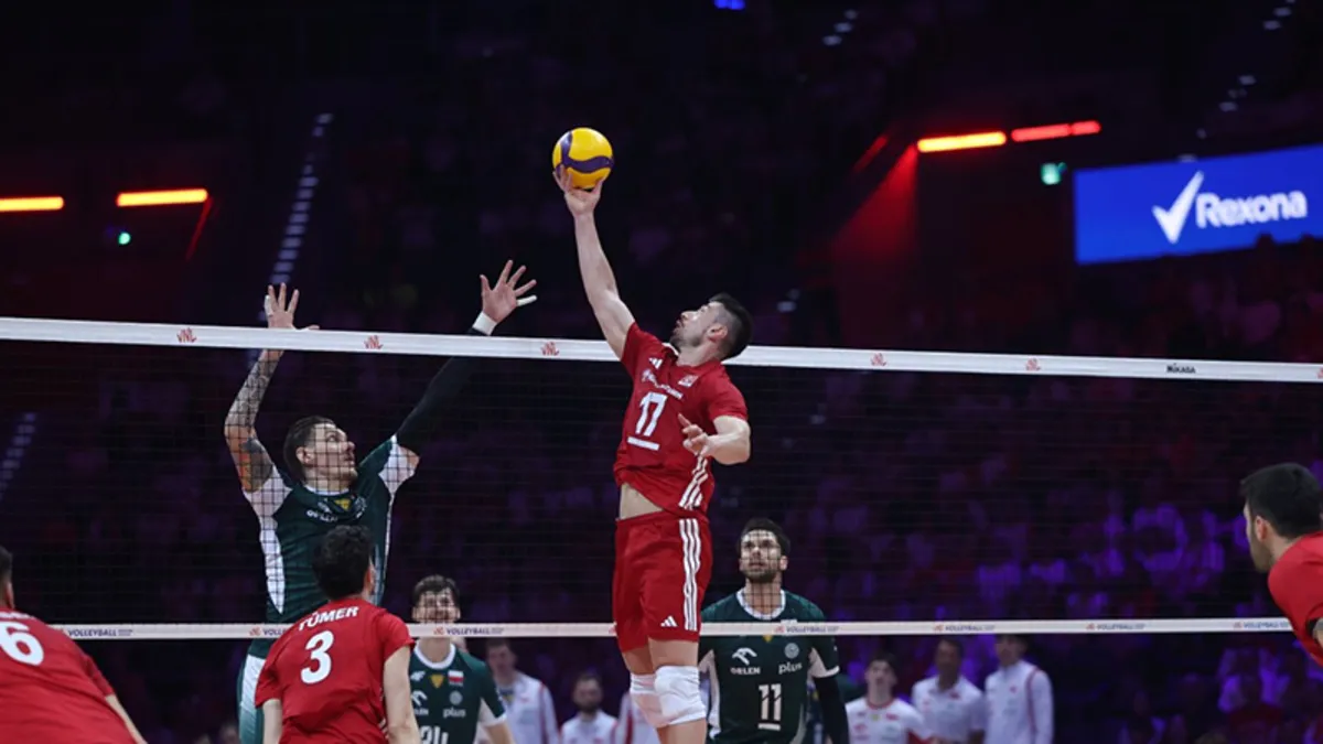 A Milli Erkek Voleybol Takımı, Polonya’ya takıldı!
