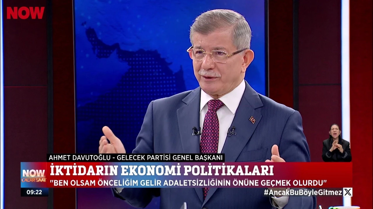 Ahmet Davutoğlu'nun hedefinde CHP var: 'Ana muhalefet partisi temiz siyaset iddiasında bulunamaz