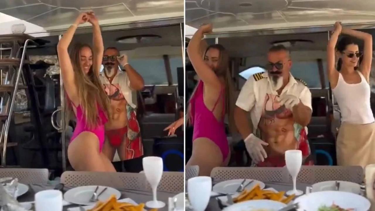 Tekne kaptanından tepki çeken şovun devamı geldi!