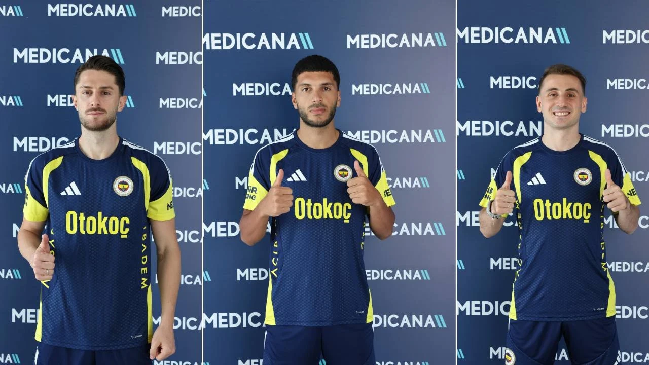 Fenerbahçe’de milli futbolcular, sağlık kontrollerinden geçti