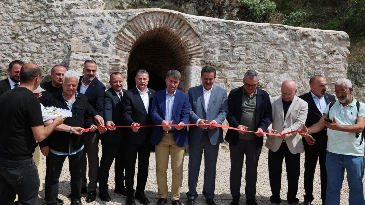 Rum ve Ermeniler için kutsal sayılan 200 yıllık Venk Suyu Ayazması yeniden açıldı