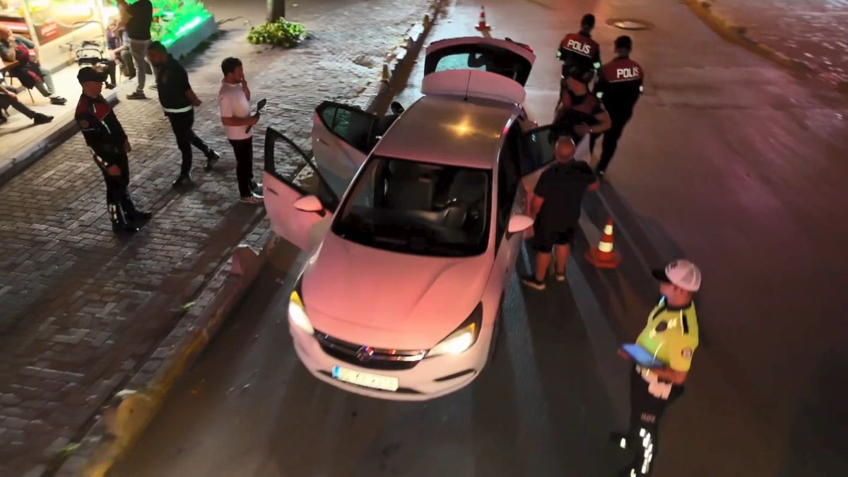 Avcılar'da dron destekli 'Huzur Uygulaması' gerçekleştirildi