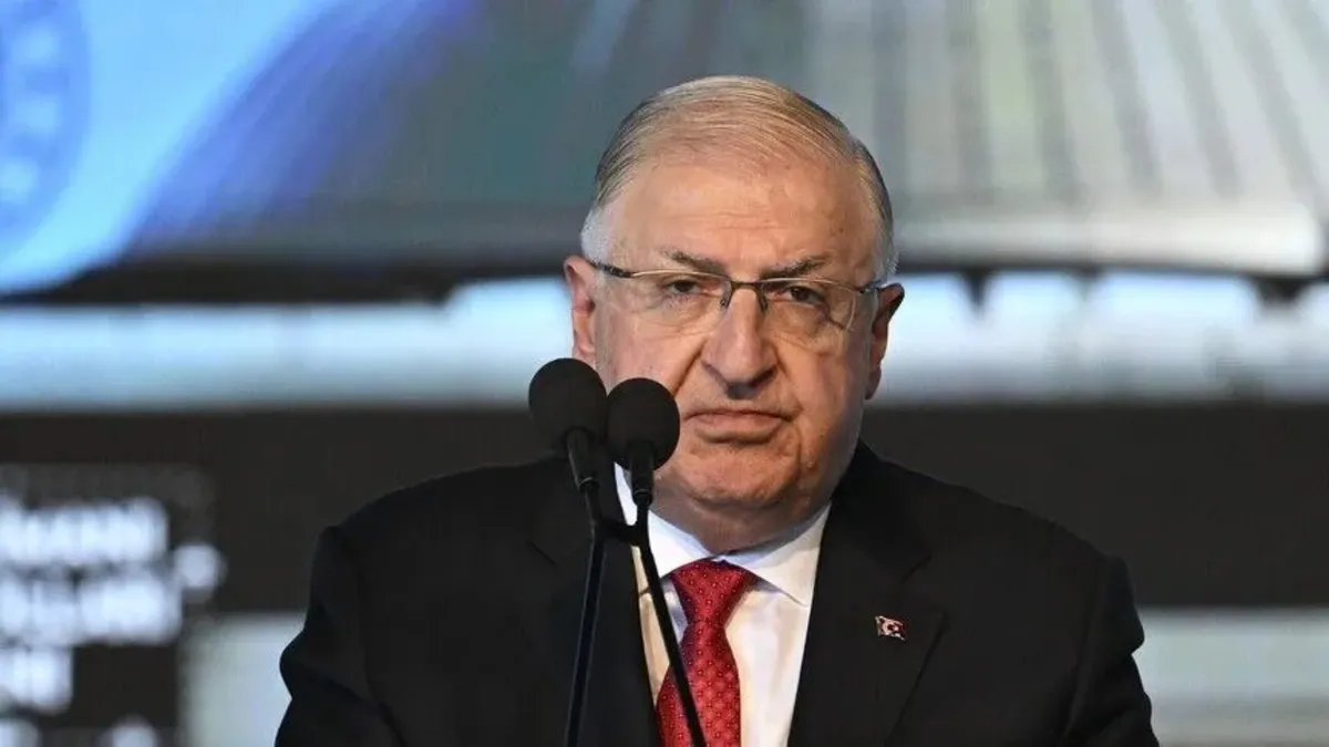 Bakan Güler: Ankara'dan verilecek mesaj açık olmalıdır