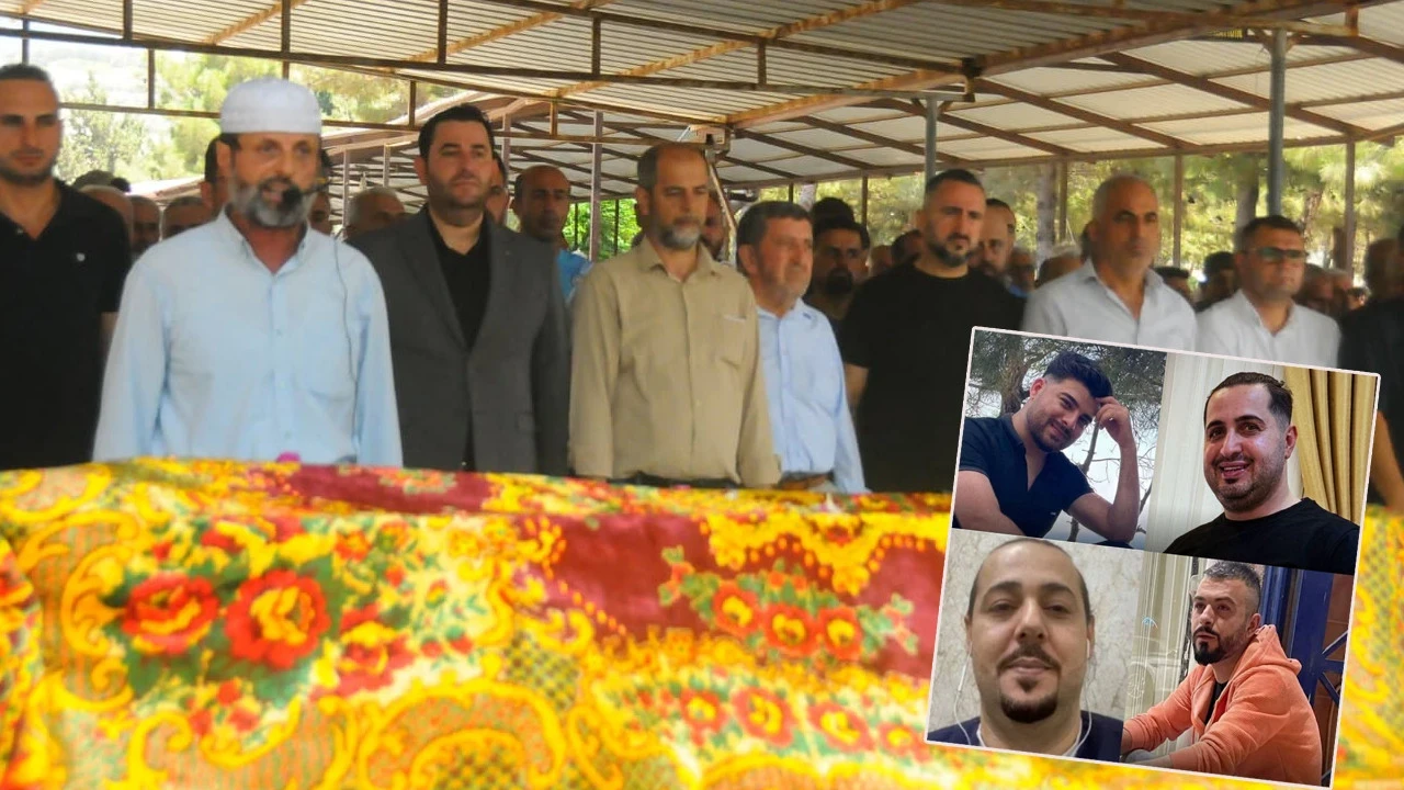 Otopsi işlemleri bitti: Gözyaşları sel oldu: 4 gurbetçi işçi Hatay'da yan yana uğurlandı