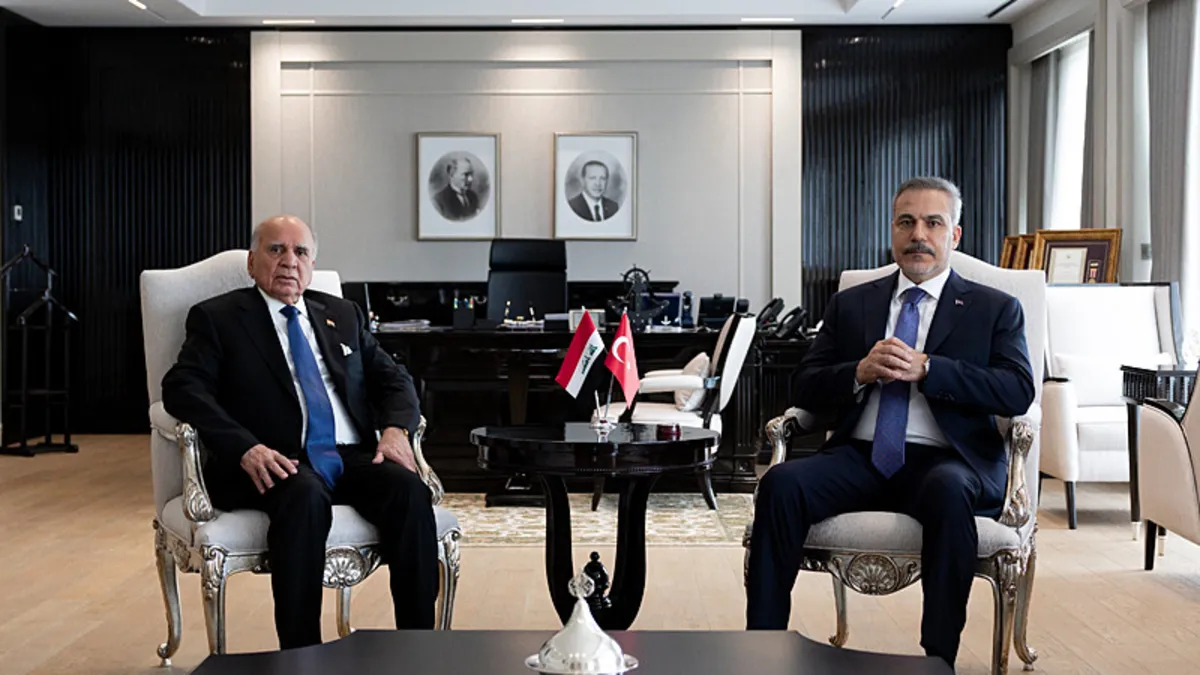 Bakan Fidan, Iraklı mevkidaşı ile görüştü!