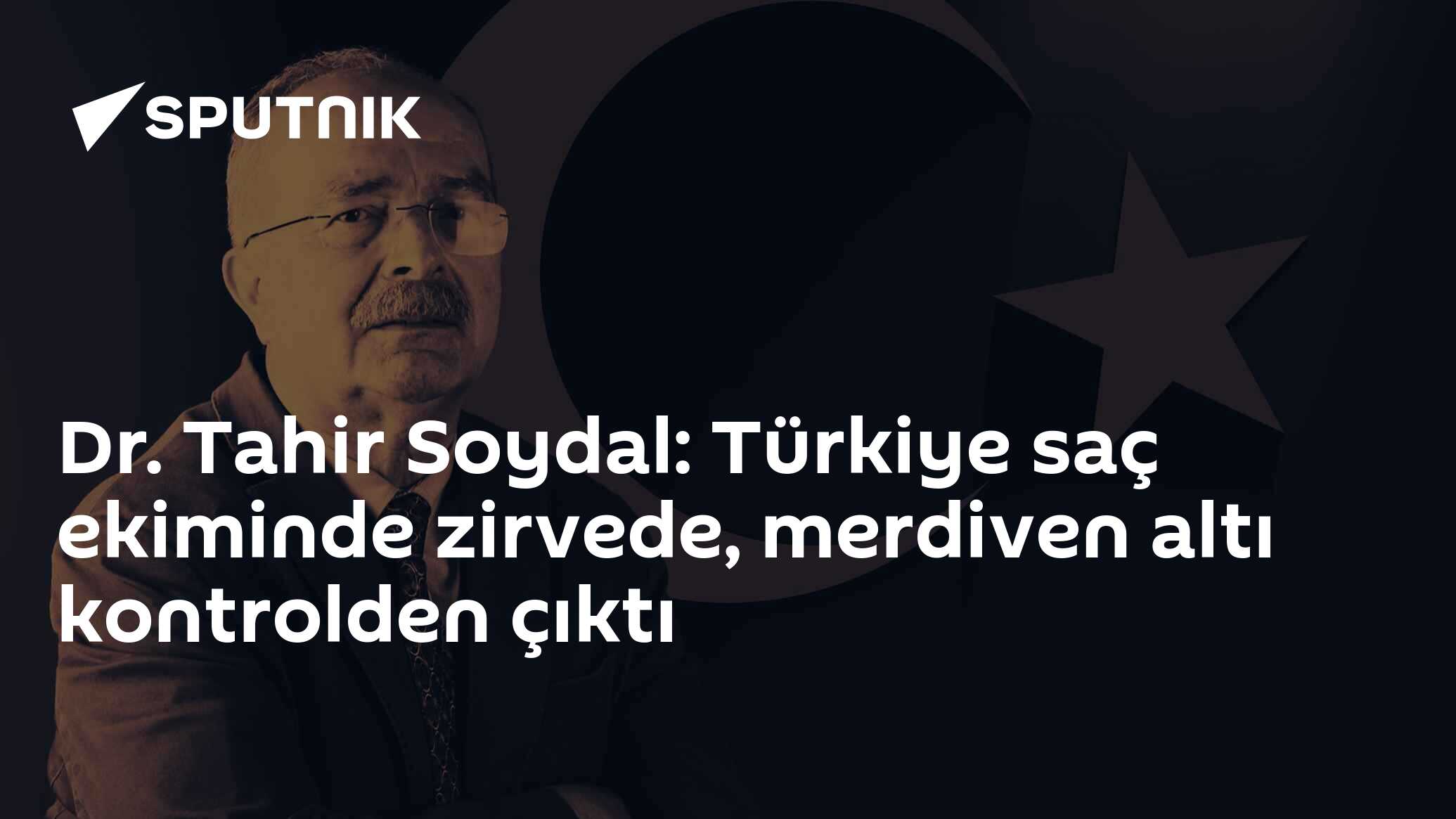 Dr. Tahir Soydal: Türkiye saç ekiminde zirvede, merdiven altı kontrolden çıktı