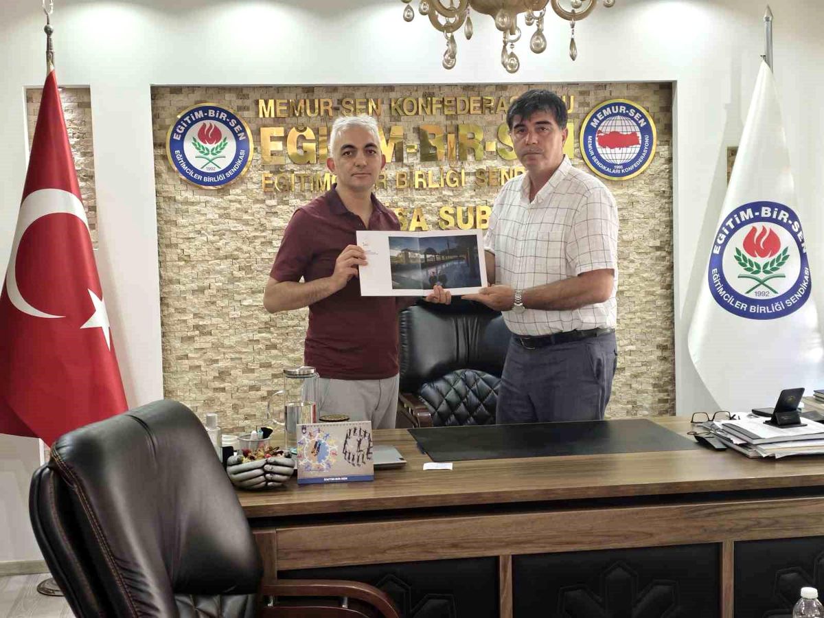 Yasav, Türkiye birincisi İsmail Aybey'i ağırladı