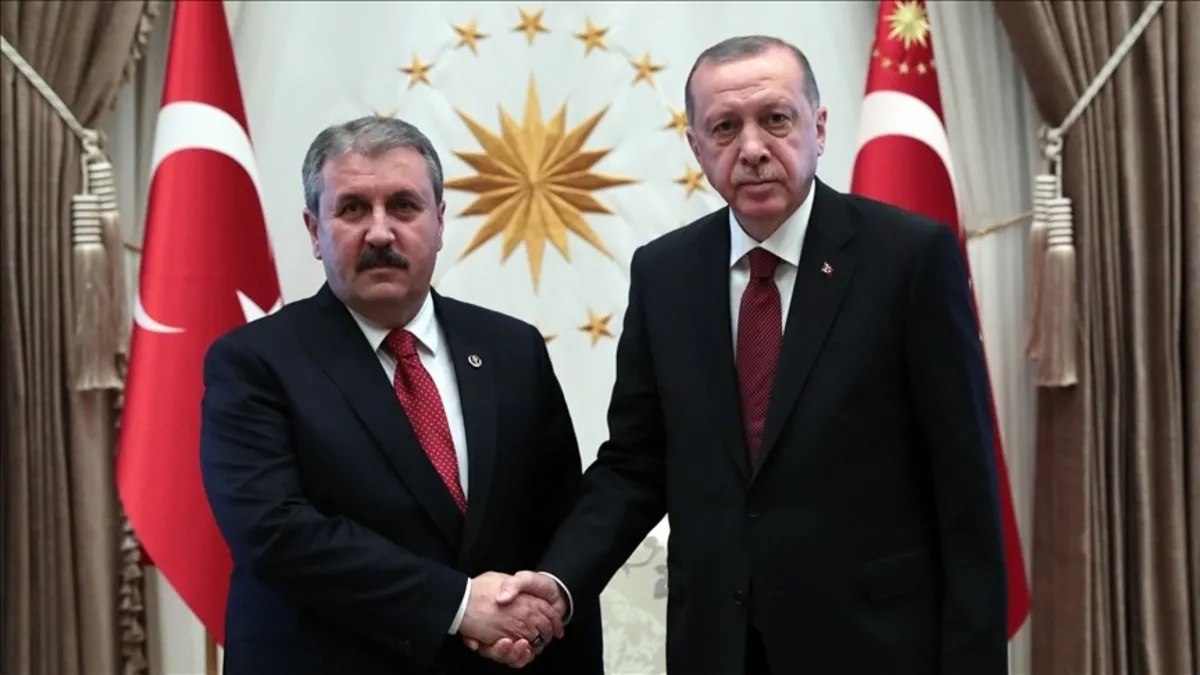 Başkan Erdoğan’dan Mustafa Destici’ye tebrik mesajı