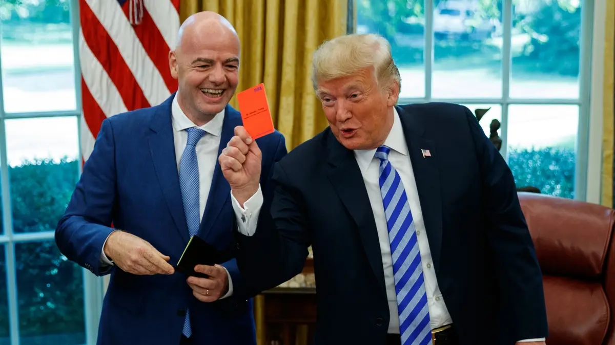 Infantino'dan Balogun açıklaması! "Trump'tan bir telefon aldım"