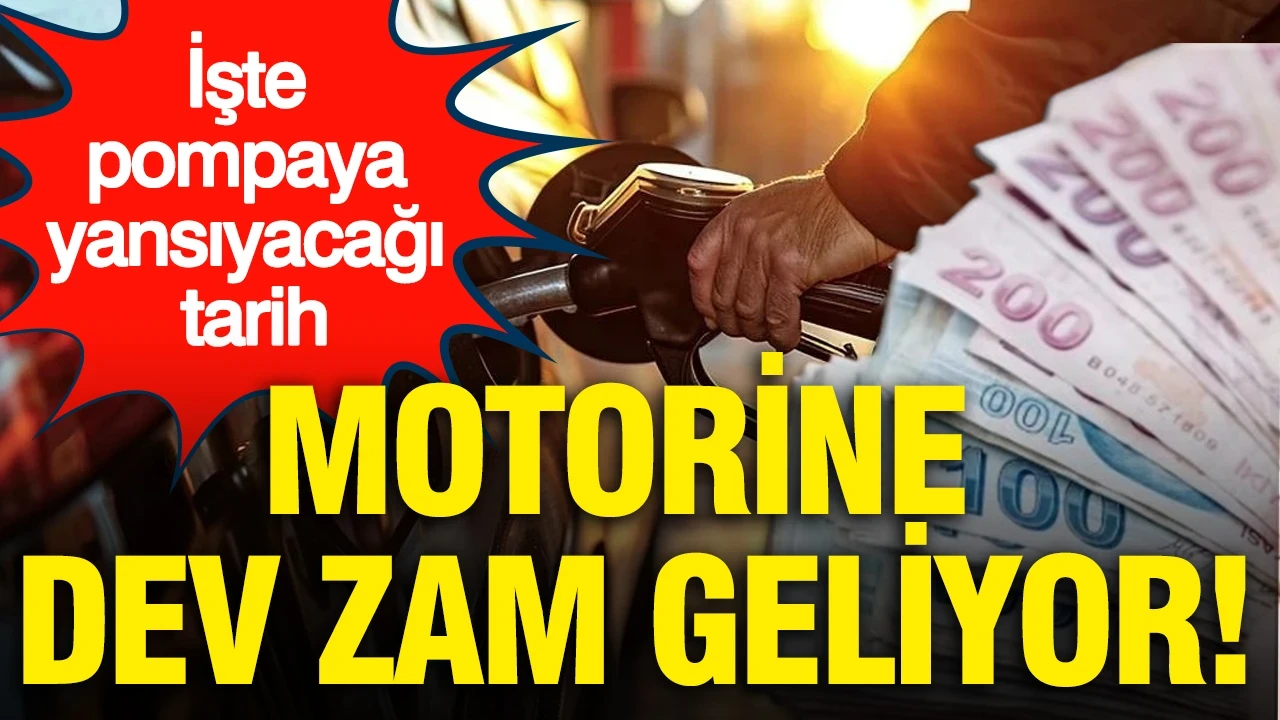 Motorine dev zam geliyor: İşte pompaya yansıyacağı tarih...