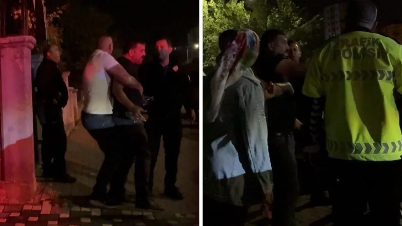 Bu defa alkollü sürücü değil, yolcu zorluk çıkardı!