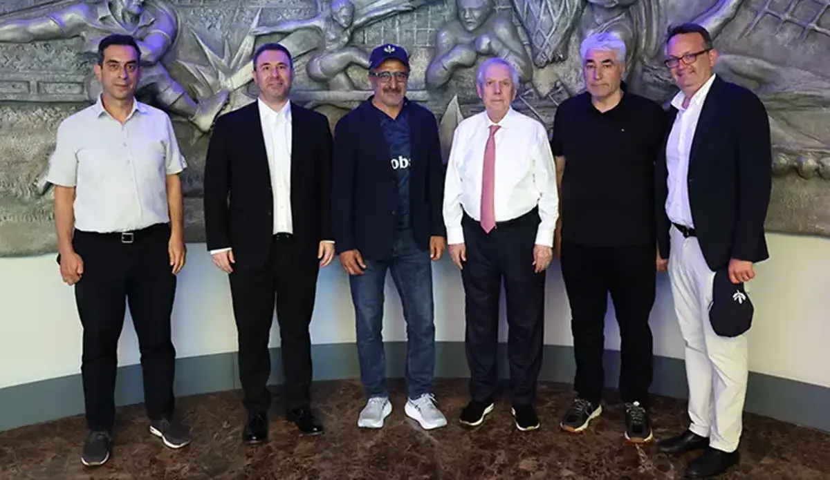 Aziz Yıldırım, Hamdi Ulukaya’yı ağırladı