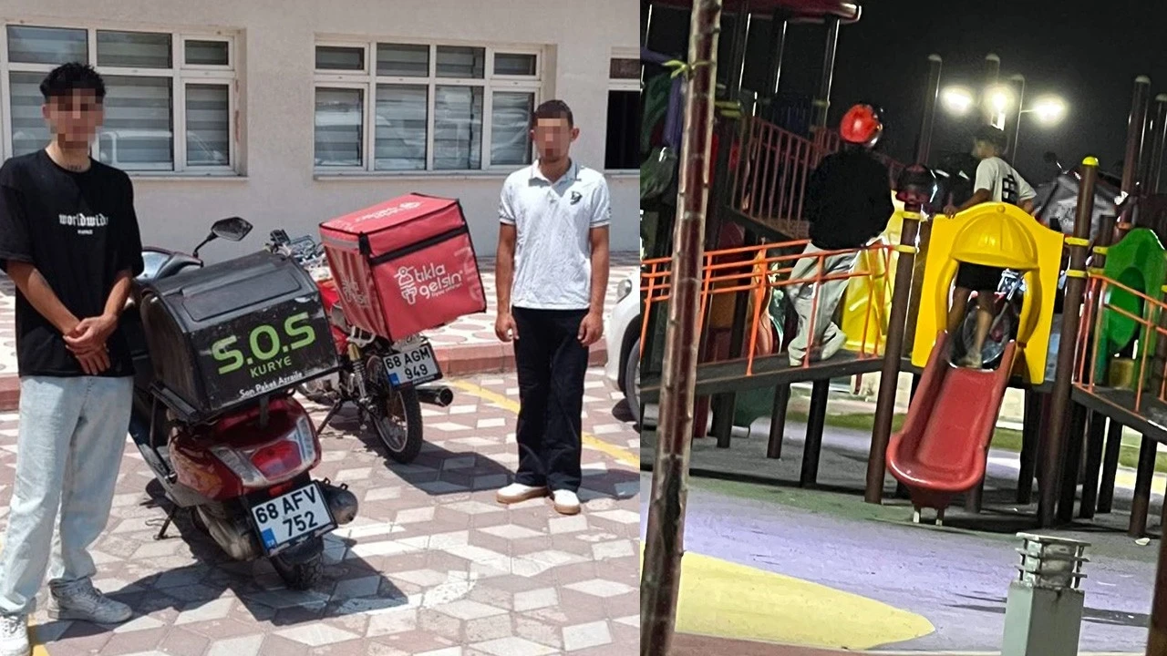 Aksaray’da görülmemiş olay!Herkes çocuk parkındaki bu görüntüleri konuşuyor! Ceza kesildi