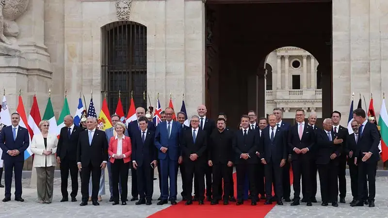 Bakan Fidan, Ukrayna konulu ‘Gönüllüler Koalisyonu Liderler Zirvesi'ne katıldı