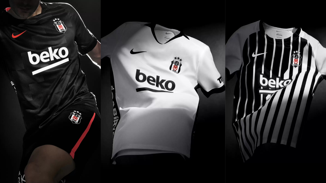 Beşiktaş yeni sezon formalarını görücüye çıkardı