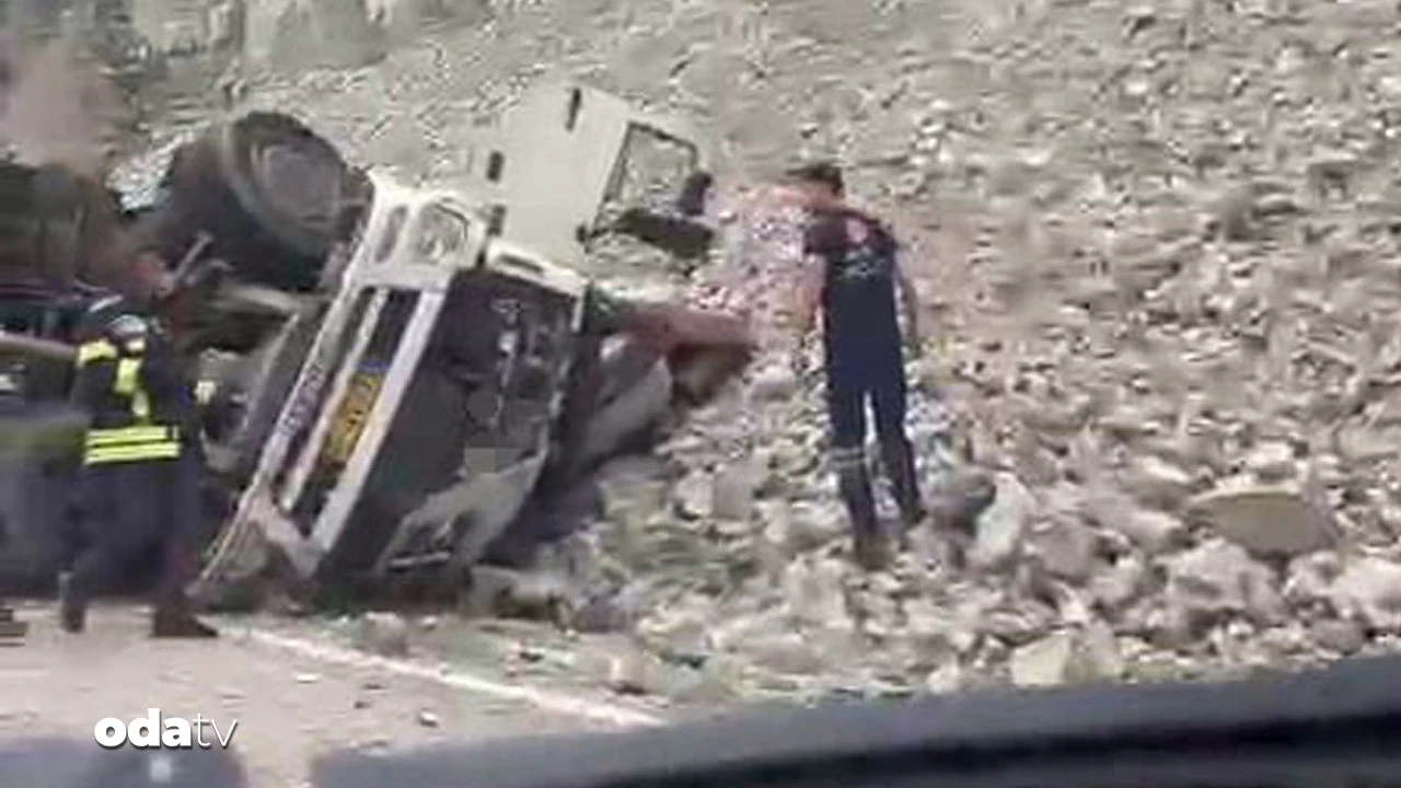 Erzurum’da feci kaza