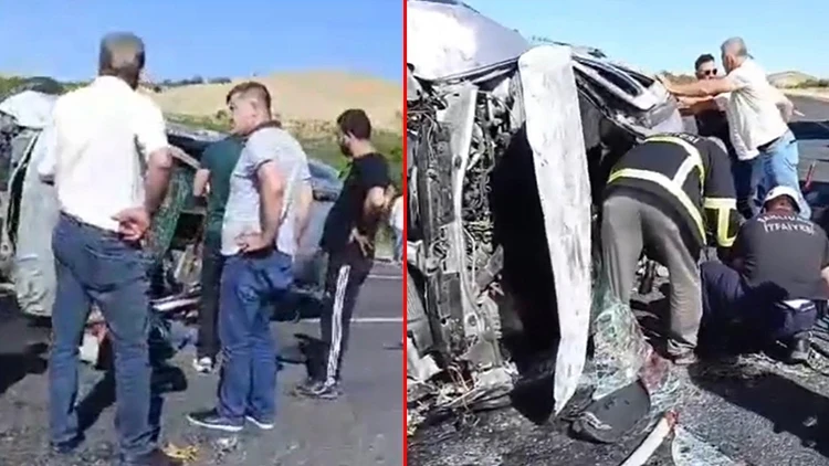 Şanlıurfa'da feci kaza: 2 ölü, 2 yaralı